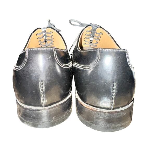 Loake Last Oxfords Men's Size 8.5 Black Leather Professional Collection Cap Toe - Picture 6 of 9